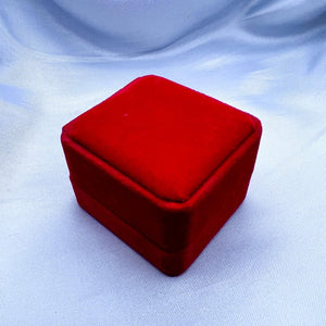 #ACC130 - Cajas De Terciopelo Para Anillo