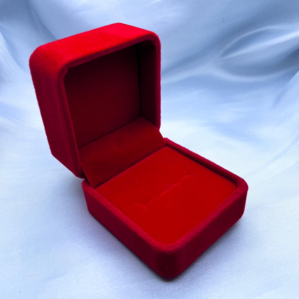 #ACC130 - Cajas De Terciopelo Para Anillo