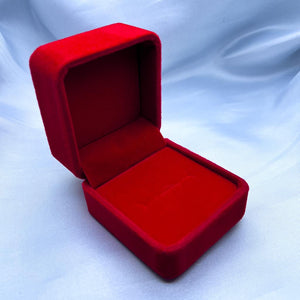 #ACC130 - Cajas De Terciopelo Para Anillo