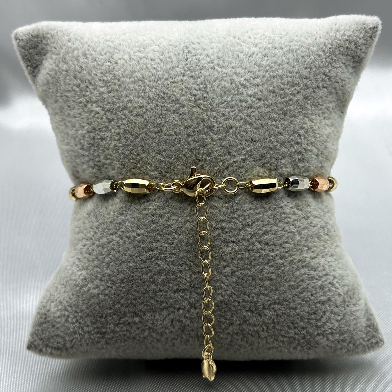 #PAL103 - Pulsera De Virgen María Oro Laminado 18k