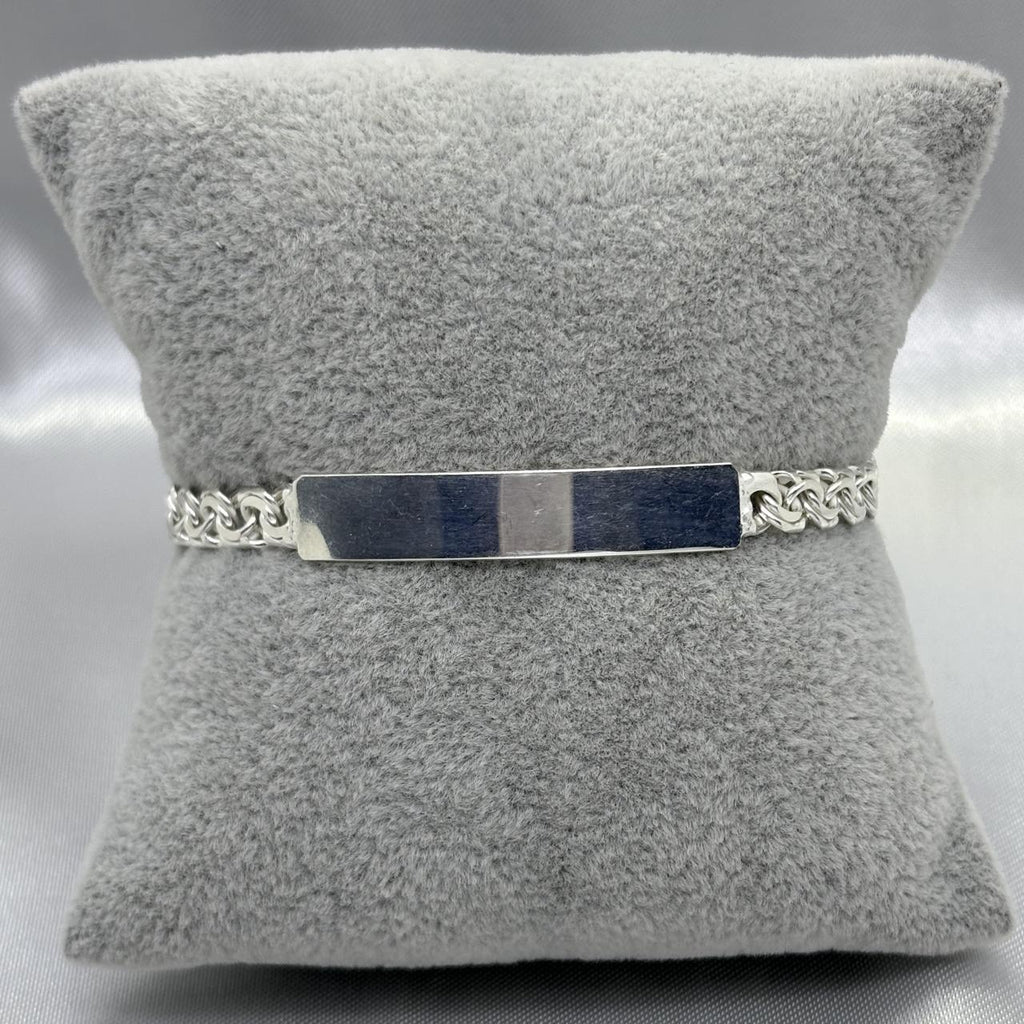 #ESC248 - Esclava De Plata Tejido Chino - 6mm - CE15.2