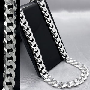 #CAD180 - Cadena Cubana Plata - 200 - 8mm - A04/60.7