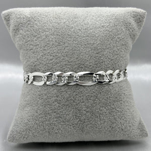 #PO208 - Pulso Cartier Diamantado Plata - 180 - 7 mm - A04/11.8