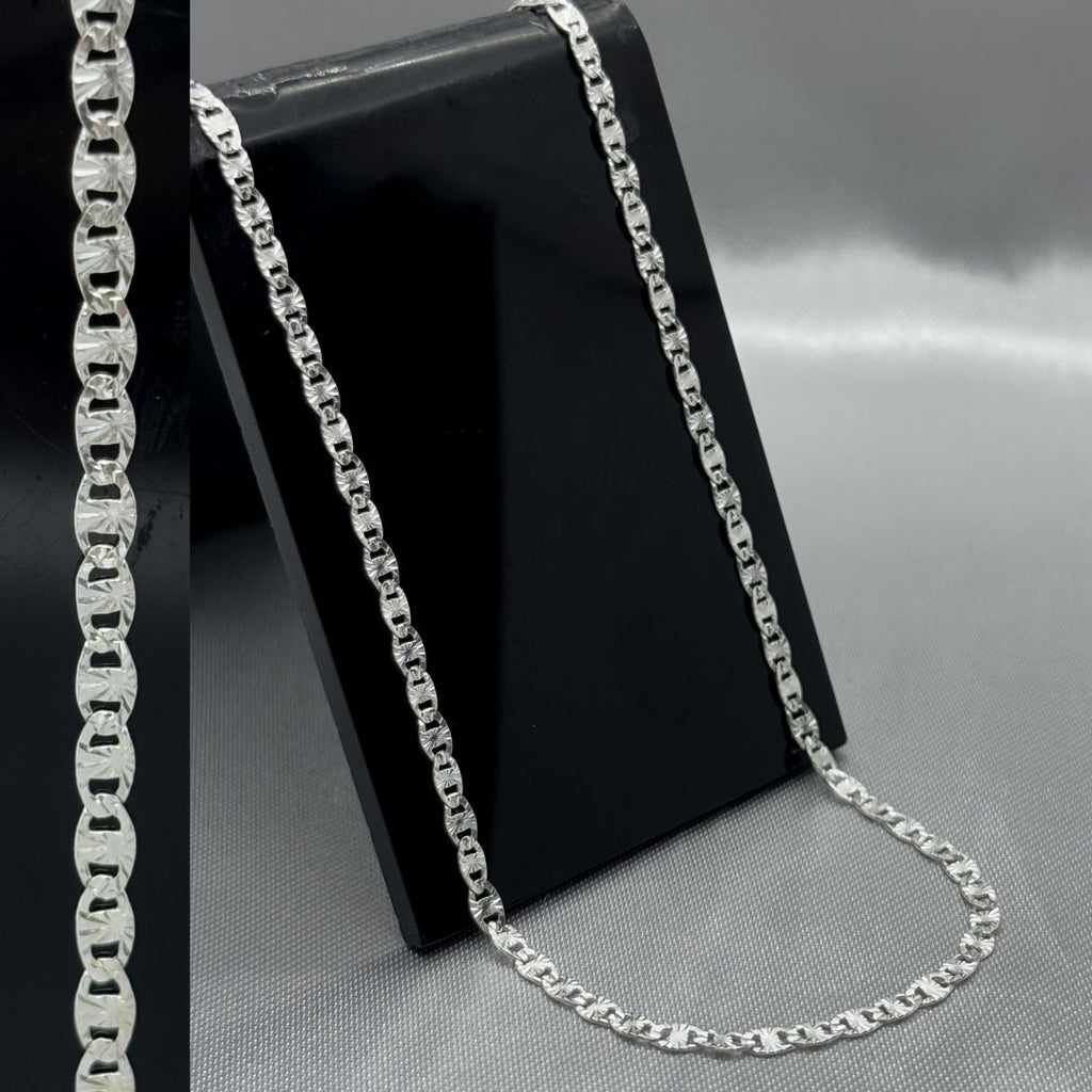 #CAD243 - Cadena Gucci Celeste Plata - 050 - 2mm - CADITA3.1