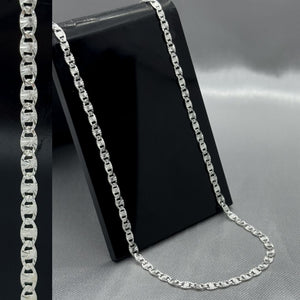 #CAD243 - Cadena Gucci Celeste Plata - 050 - 2mm - CADITA3.1