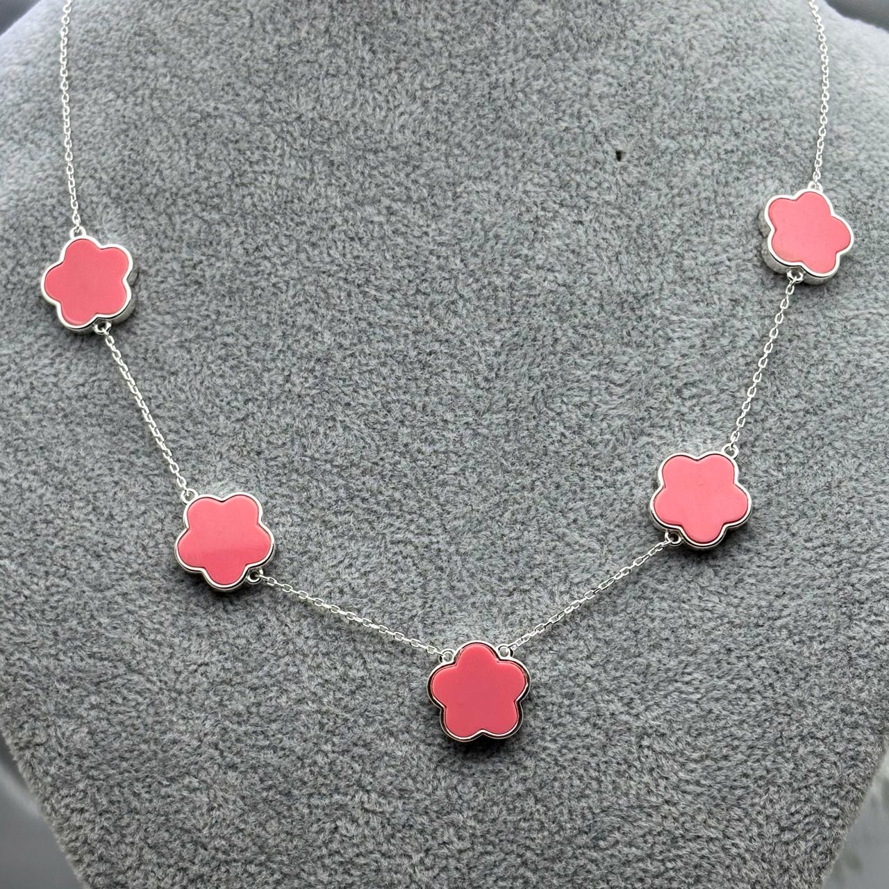 #G176 - Gargantilla Trébol Tipo Van Cleef - PU9.3