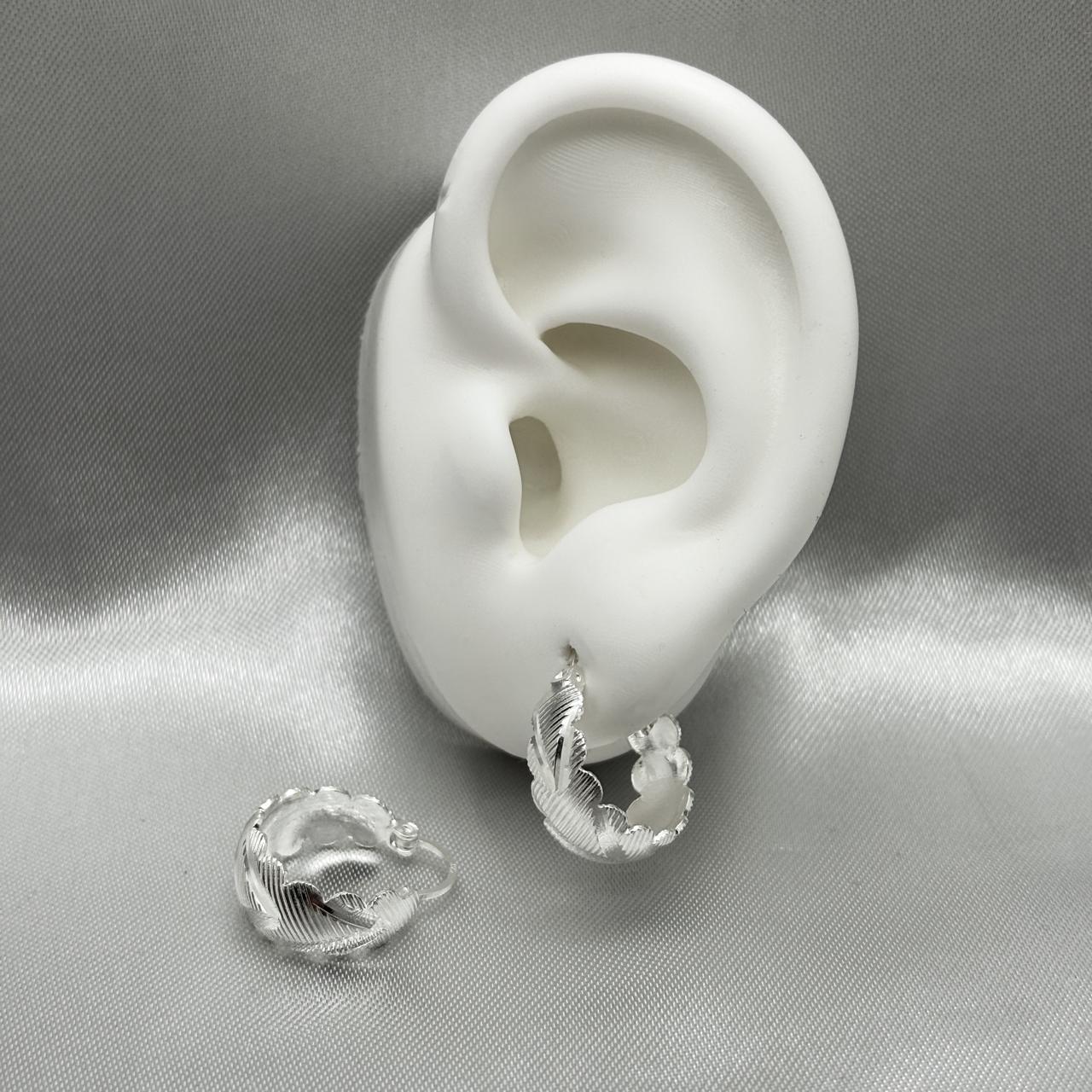 #ARR114 - Arracada Diamantado Aleatorio Plata - ZC3.8