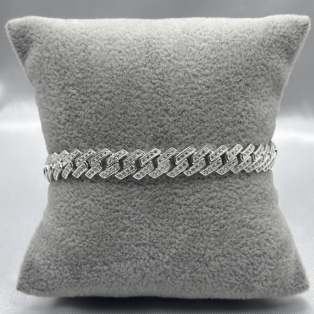 #PO193 - Pulso Monaco Con Piedra - 8mm -PU22.9