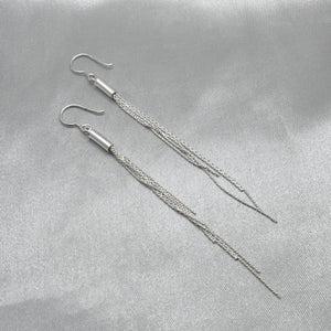 #AR220 - Arete Colgante Plata - F4.4