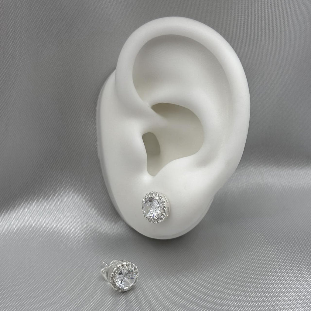#BR240 - Broquel Circular Con Zirconia - LL2.3