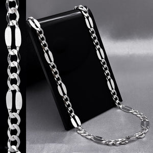 #CAD212 - Cadena Chival Plata - 100 - 5 mm - CAD11.6