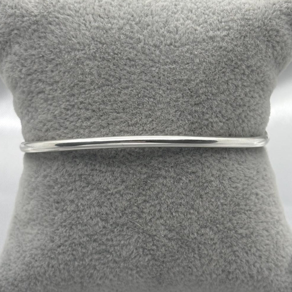 #PA147 - Pulsera Rígida Esferas De Plata - F9.0