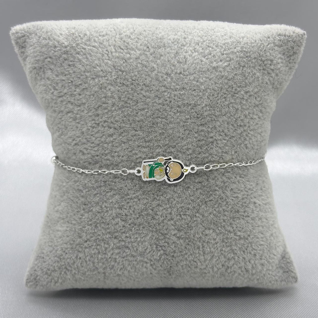 #PA272 - Pulsera San Judas Esmaltado Plata - LL1.3