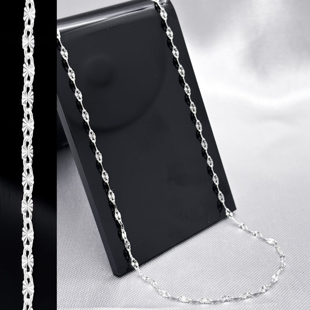 #CAD251 - Chival Diamantada Plata - 2 mm - CADITA1.0