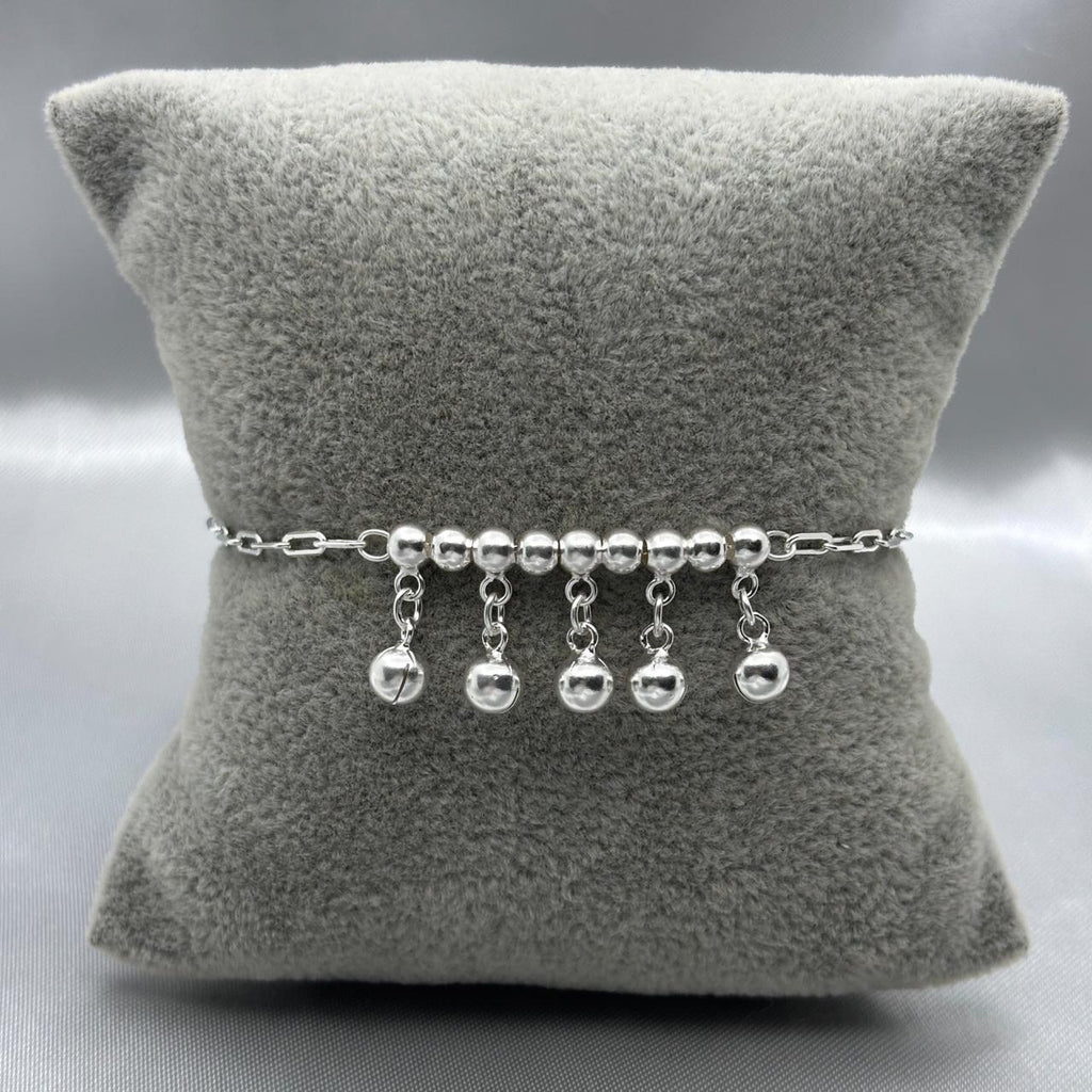 #PA288 - Pulsera Cascabel De Plata - IP4.2