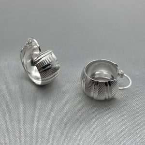 #ARR105 - Arracada Diamantada Plata - ZC4.6