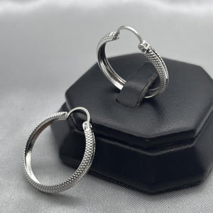 #ARR108 - Arracada Diamantada Plata - ZC4.0