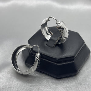 #ARR105 - Arracada Diamantada Plata - ZC4.6