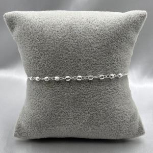 #MR126 - Misterio San Benito Diamantada Plata - 3 mm - C09/2.1