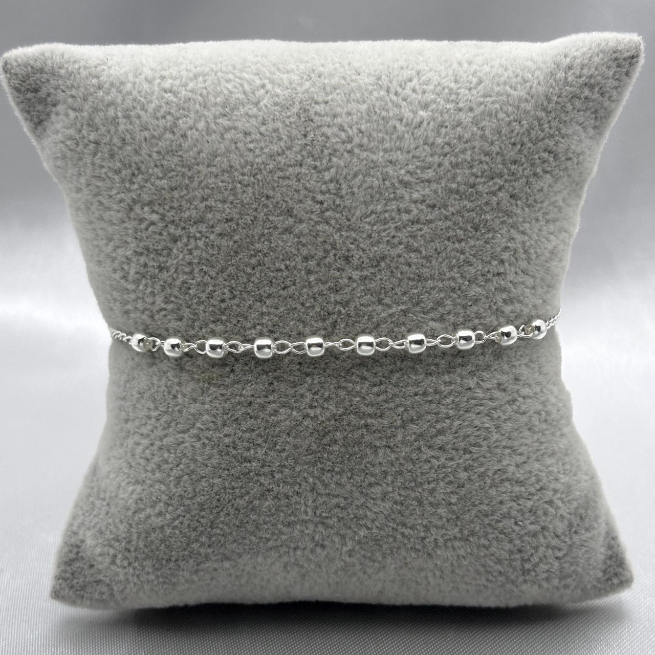 #MR134 - Misterio De San Benito Liso Plata - 3 mm - C06/2.1