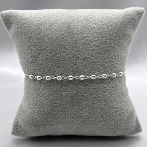 #MR134 - Misterio De San Benito Liso Plata - 3 mm - C06/2.1