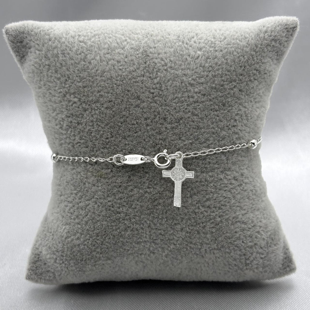#MR134 - Misterio De San Benito Liso Plata - 3 mm - C06/2.1