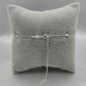 #T122 - Pulsera/Tobillera Mariposa Plata - C11/2.5