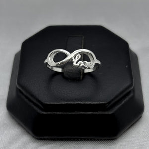 #AD135 - Anillo Infinito Love Plata - A08/1.6