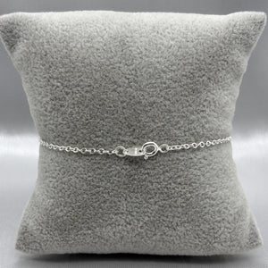 #PA104 - Pulsera Corazón Con Zirconia Plata - B17/2.2