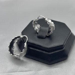 #ARR114 - Arracada Diamantado Aleatorio Plata - ZC3.8