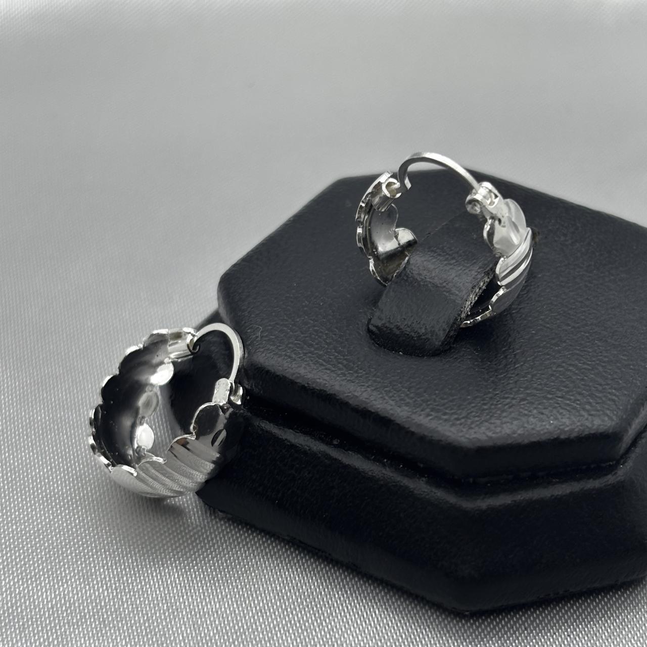 #ARR114 - Arracada Diamantado Aleatorio Plata - ZC3.8