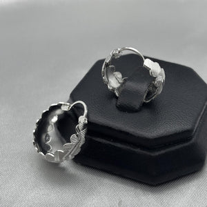 #ARR114 - Arracada Diamantado Aleatorio Plata - ZC3.8