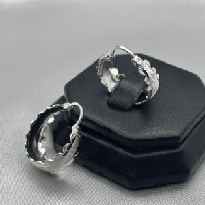 #ARR114 - Arracada Diamantado Aleatorio Plata - ZC3.8
