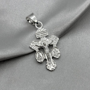 #D530 - Dije Cruz De La Trinidad Plata - A09/3.9