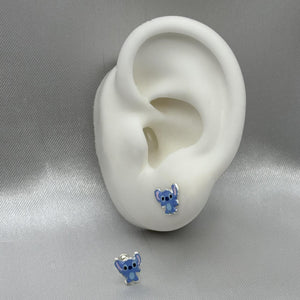 #BR277 - Broquel Esmaltado Stich Plata - E32