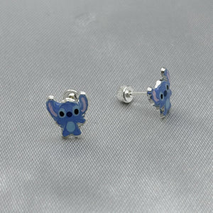 #BR277 - Broquel Esmaltado Stich Plata - E32