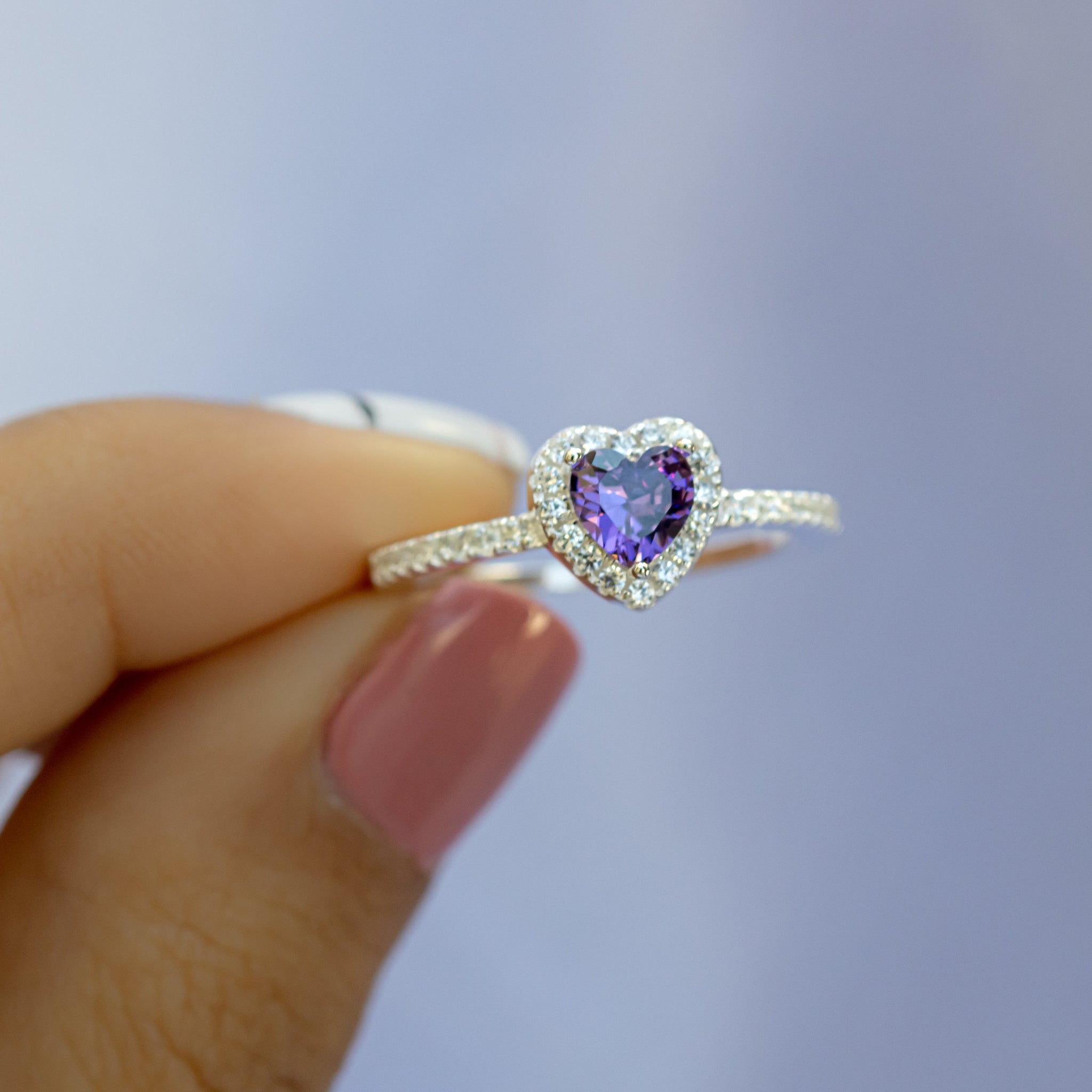 #AD149 - Anillo Corazón Plata - MI2.2