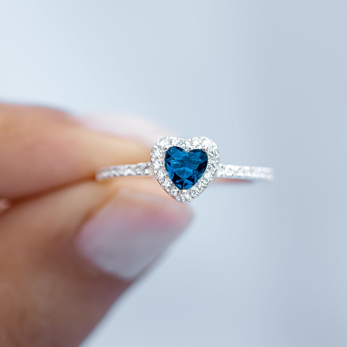 #AD149 - Anillo Corazón Plata - MI2.2