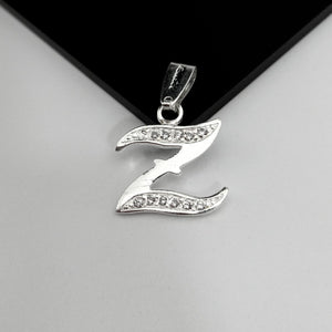 #D116 - Dije De Letra Con Zirconia De Plata - B09/1.5
