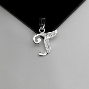 #D116 - Dije De Letra Con Zirconia De Plata - B09/1.5