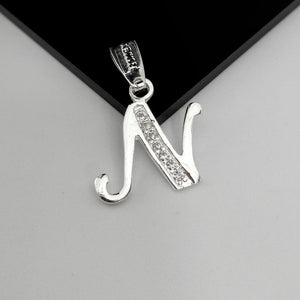 #D116 - Dije De Letra Con Zirconia De Plata - B09/1.5