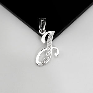#D116 - Dije De Letra Con Zirconia De Plata - B09/1.5