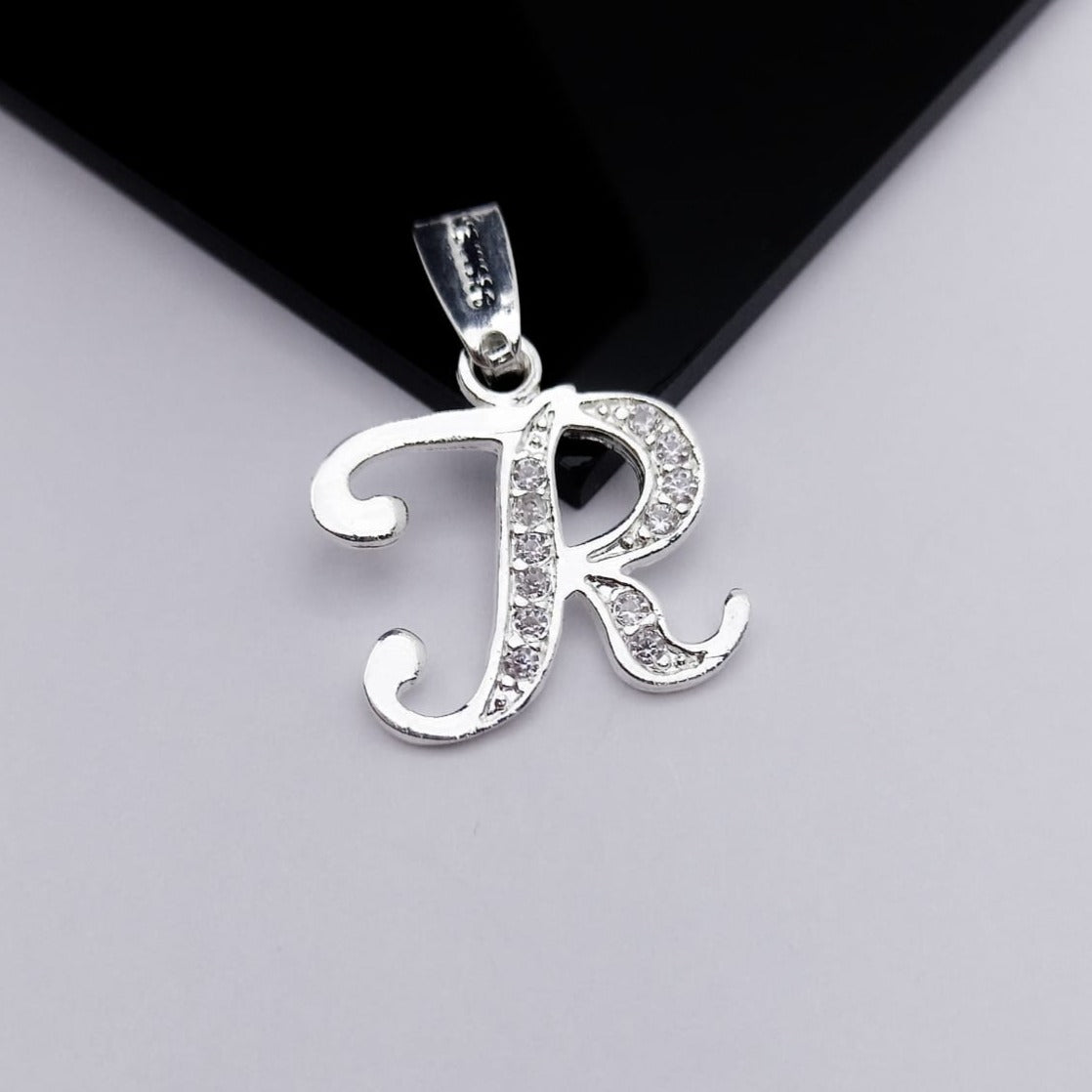 #D116 - Dije De Letra Con Zirconia De Plata - B09/1.5
