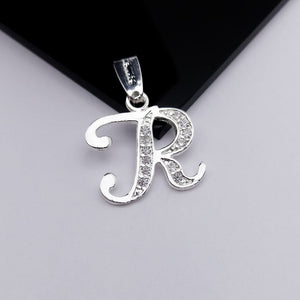 #D116 - Dije De Letra Con Zirconia De Plata - B09/1.5