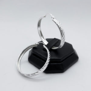 #ARR106 - Arracada Diamantada Plata - ZC4.1