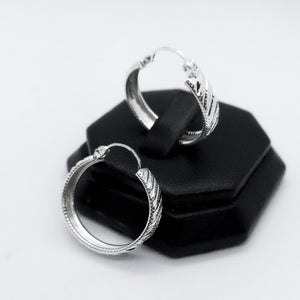 #ARR106 - Arracada Diamantada Plata - ZC4.1