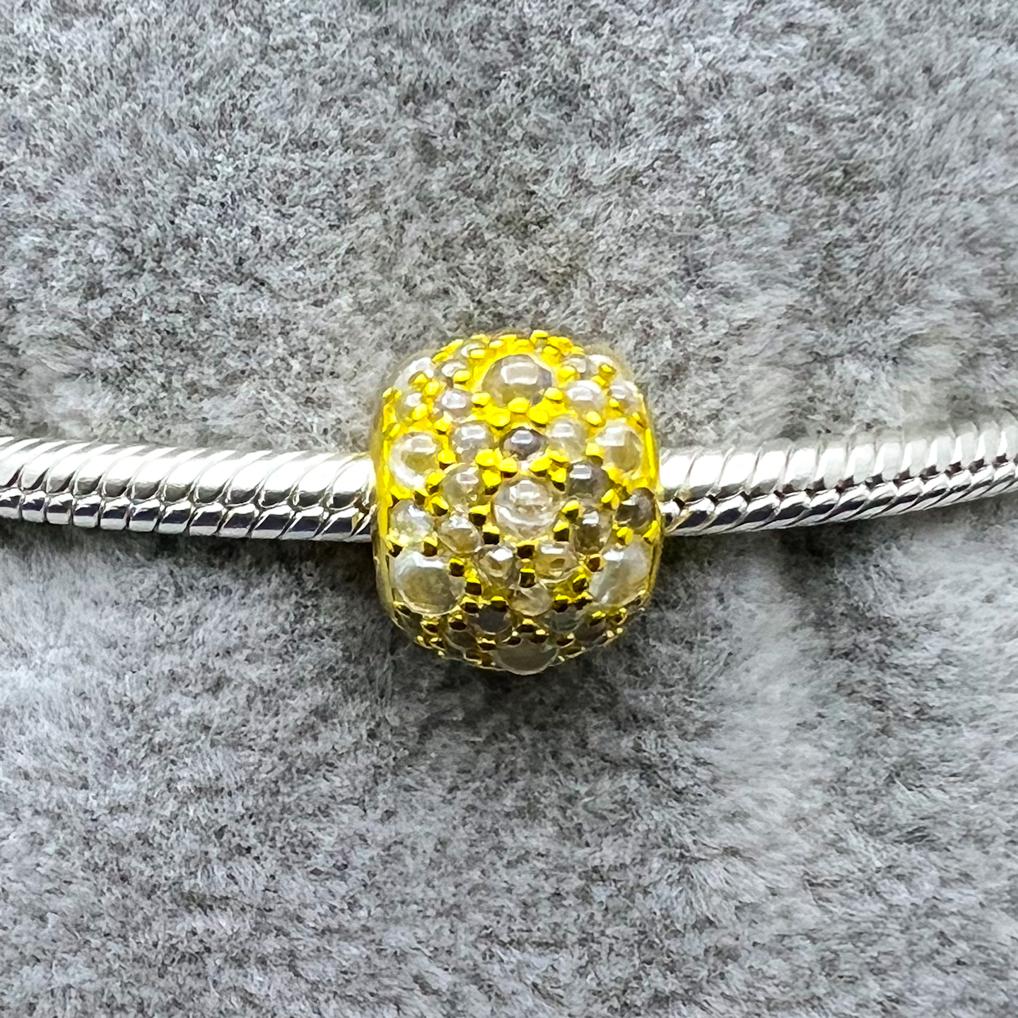 #PAN327 - Charm Esfera Con Bolitas